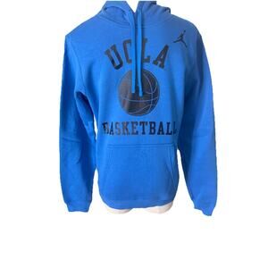 Men's Nike UCLA Basketball Club Fleece Pullover Hoodie Size S